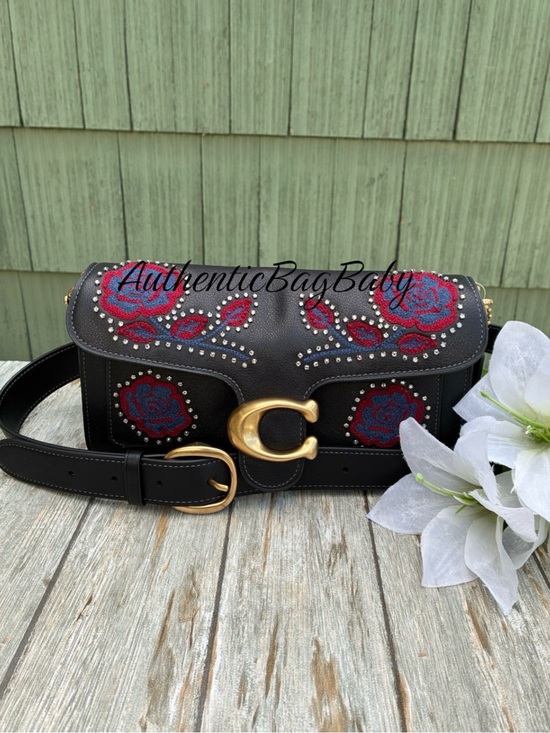 Coach Handbags - Coach Tabby Shoulder Bag 26 With Embroidered Americana Roses Purse